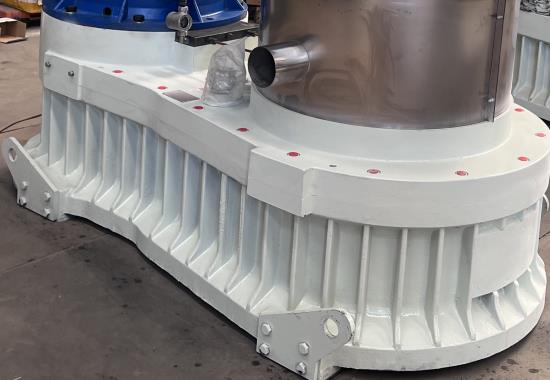 Gearbox of pellet machine