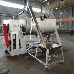 Capacity 100Kg Ribbon Blender Machine Stainless Steel Powder Mixing Machine