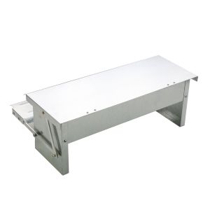 Rat Proof Galvanized Steel 8.2L Auto Chicken Feeder