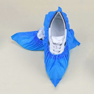 140pcs/Min Medical CPE Plastic Shoe Cover Making Machine