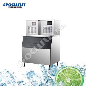 PLC Controlled High Productivity Focusun Cube Ice Machine with Bitzer Compressor