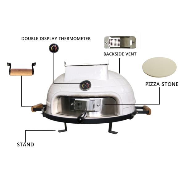 Kimstone Kamado 2025 Outdoor Kitchen Pizza Oven Charcoal for Indoor Camping Use New Style for Parties