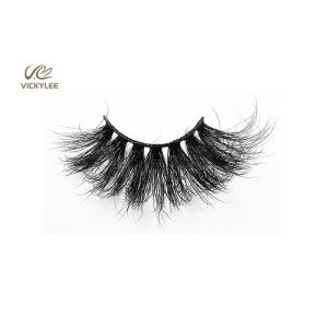 Natural Mink Hair Thickness 0.05 17MM 7D Volume Lashes