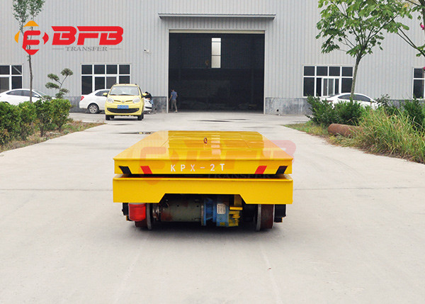 Industrial Battery Material Cart 3 Ton Hydraulic Lifting Equipemnt On Rails