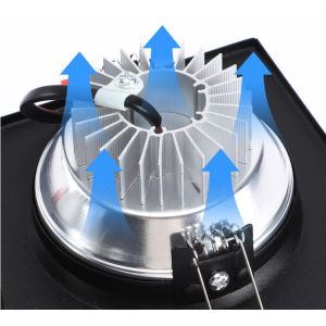 SMD2835 Led Grille Light Double Headed Three Headed Square Downlight