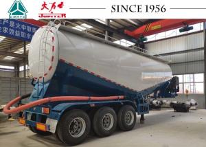 China 56 Tons 3 Axle Cement Hauling Trailers For Cement Plant , Bulk Cement Trailer on sale