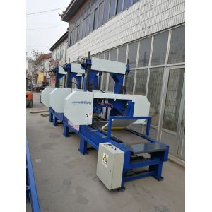 Multi Heads Bandsaw Industrial Sawmill Resaw Equipment With Multiple Heads