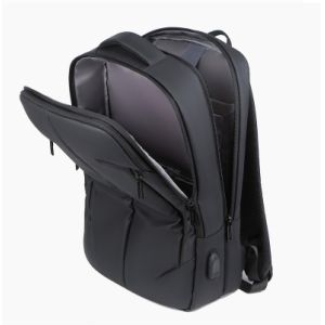 Daily Unisex Fashion Lightweight Black Anti-Theft Waterproof Laptop Backpack