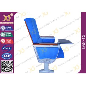 Pure Aluminum Alloy Structure Cinema Theater Chairs With Big Folding Dining