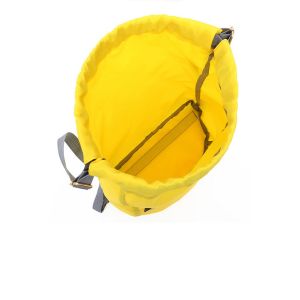 Recyclable Oxford Drawstring Gym Backpack Custom Logo With Zipper