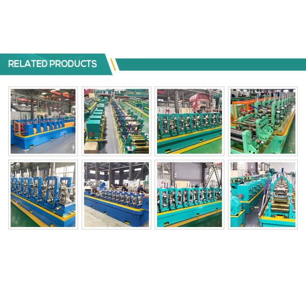 Welding Iron Pipe Making Machine For Tube Manufacturing Production Line