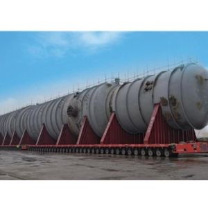 Self-Propelled Modular Transporter SPMT With Advanced Steering System And 48 Ton