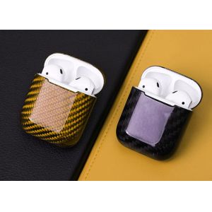 Impermeable Glossy Finish Carbon Fiber Airpods 2 Case