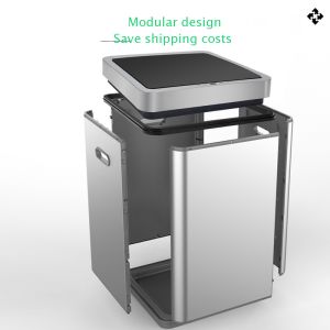 Household Freight Saving Removable Kitchen Living Room Large Capacity Stainless