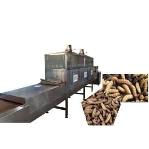China Microwave Electricity Microwave Black Soldier Fly Larvae Dryer Machine on sale