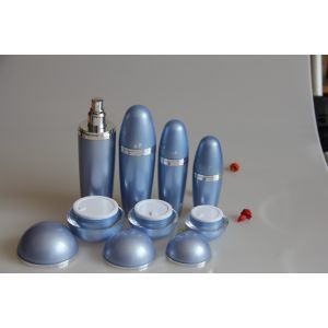 Liquid Oil Plastic Lotion Bottles Cosmetic Cream Custom Color Silk Printing