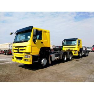 Sinotruck HOWO 6X4 Trailer Truck Head With ECE Tire Certification And Customizat