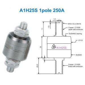 MERCURY slip ring A1H25S