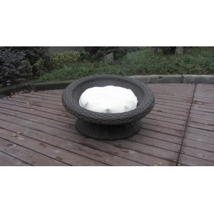 Pet Basket Pet Furniture With Aluminum Frame , Waterproof Wicker