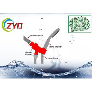 Square Shower Diverter Valve 1Mpa Working Pressure Long Life Span