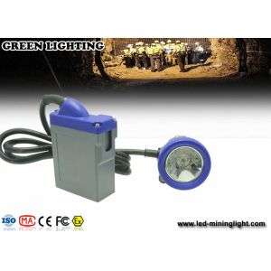 high performance blue cover Cordless Cap Lamp Hard Hat Lights 4000lux brightness