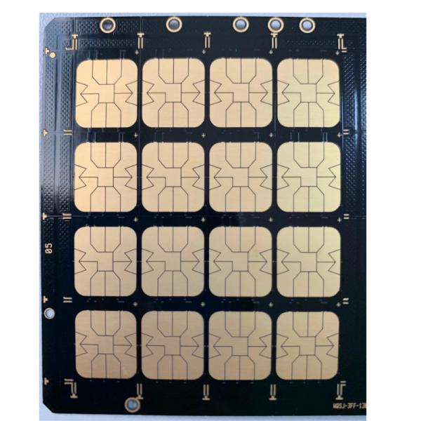 Buy （0.1-0.4mm）Gold Plating Ultrathin Rigid PCB Board at wholesale prices