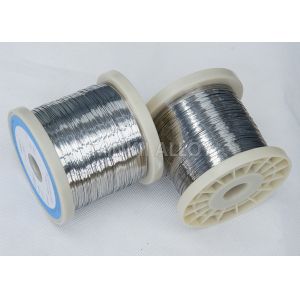 Bright Surface Precision Wires Ferronickel Material With Annealed / Cold Drawing