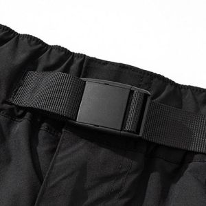 Summer Casual Men'S Shorts Loose Large Pocket Color Contrast Trend Pants