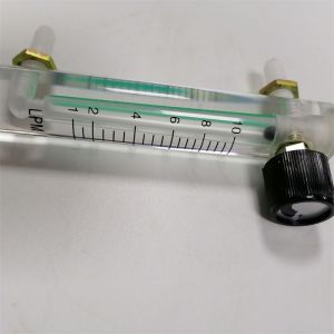 Oxygen Bar Flow Meter 3-30lpm Oxygen Air Gas Flow Meter With Valve