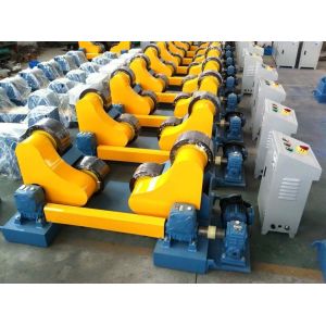 20T Pipe Welding Rollers Self Aligning Welding Rotator With Control Cabinet