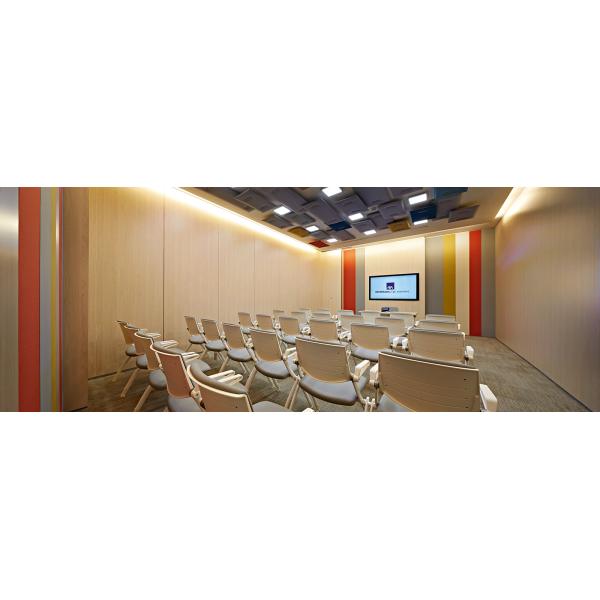 Durable Acoustical Aluminum System Folding Partition Walls For Restaurant