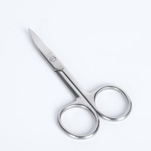 Private Label Silver Eyebrow Scissors Tattoo Accessories For Microblading
