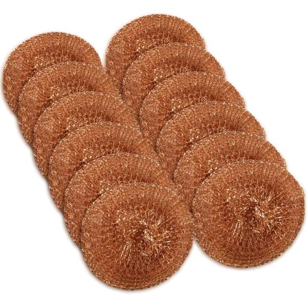 High Quality and Cheap Copper Plating Scourer/Copperized Steel Scrubber/cleaning Ball for Kitchen