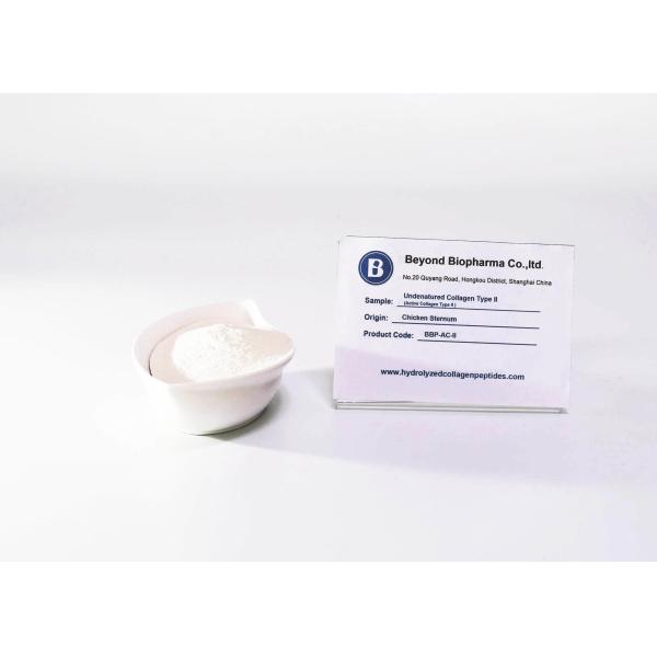 Molecular Structure Native Type ii Collagen , Undenatured Hydrolyzed Collagen