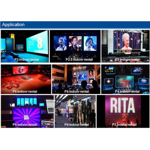 High Brightness LED Video Walls Screen For Outdoor And Indoor Live Stage Show