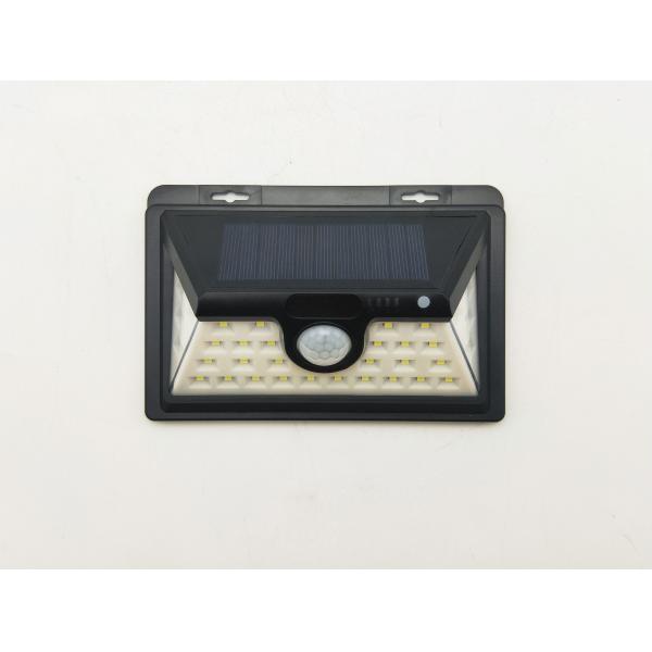 Buy 34LED Solar Powered Street Lights ABS 1200Mah Lithium 18650 Battery 15.8x10.5x4.8cm IP44 With Motion Sensor at wholesale prices