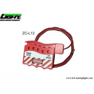 Nylon PA SUS304 1.8M Length Adjustable Cable Lockout