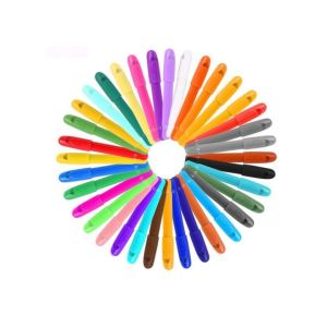 Quality 36 Colors Eco-friendly fancy Non-toxic wax crayon set/ Cheaper 36 colors rotating body crayon for children for sale