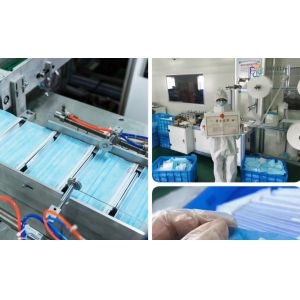 Stock Anti Virus 3ply Non Woven Disposable Dust Civil Protective Respirator