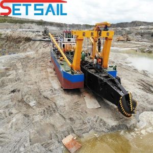 High Capacity Hydrocyclone Cutter Suction Sand Dredger Machinery with Underwater
