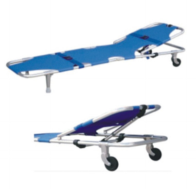 Buy Medical Bed Aluminum Alloy Cheap Portable Ambulance Folding Stretcher For Emergency at wholesale prices