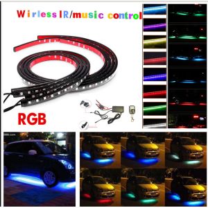 LED Music Remote Strips 12w Neon Lights Car Exterior