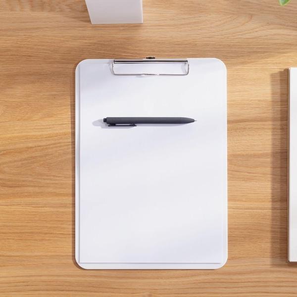 ODM White Nursing Hospital Office Clipboards 22.5*31.5cm Writing Clip Board