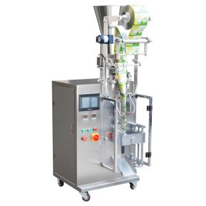 China Small Size 304SS VFFS Packaging Machine Automatic Granule Salt Sachet Packing Machine on sale
