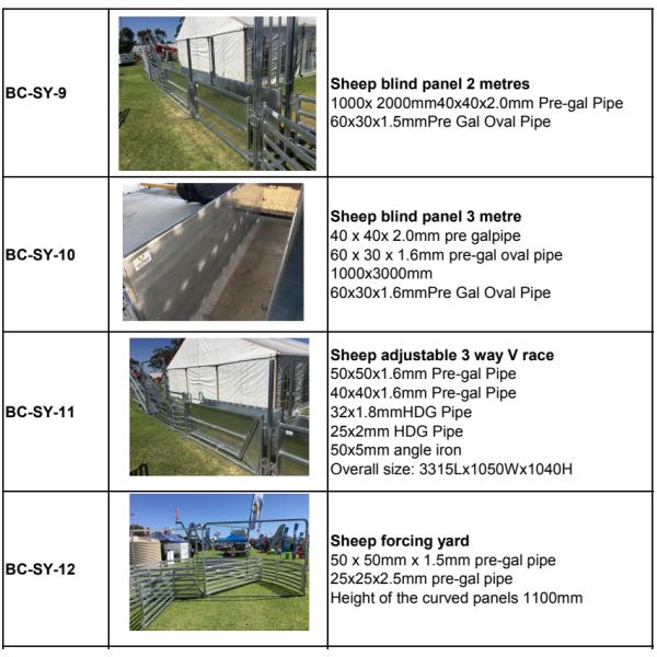 Heavy duty galvanized cattle yard horse fence panel for farm livestock