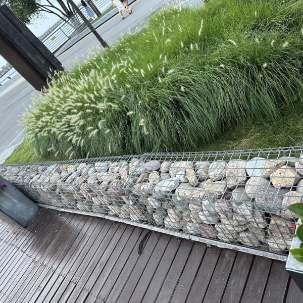 Galvanized Gabion Box Wire Mesh Fence for Stone Retaining Wall in Customized