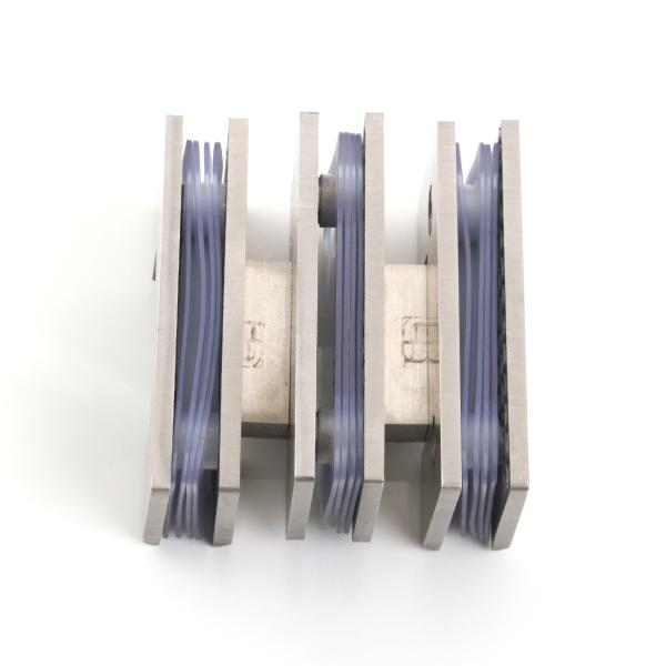 Fixed 8-10mm Glass 360 Degree Glass to Glass Shower Bathroom Cabins Glass Door Hinges Modern Design Style