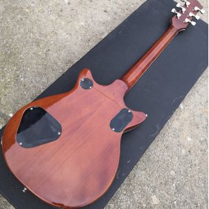 Grand guitar Electric guitar Grets guitar Natrual color Face and back Presented