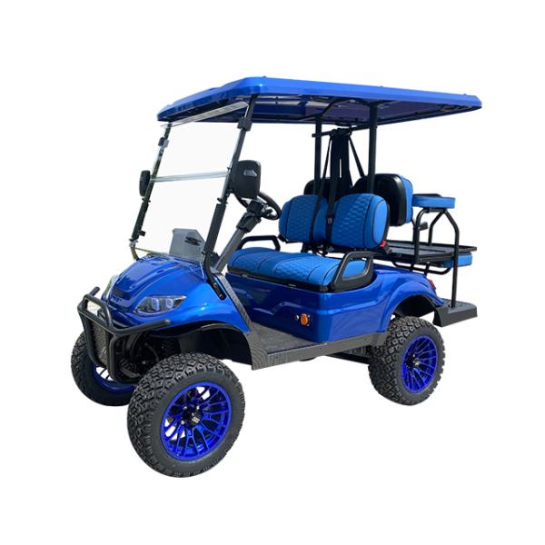 72 Volt 48v EVE Cell Battery 200ah Electric Off Road Golf Cart With 2+2 And 4+2 Seat