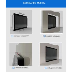 Custom Embedded LCD PC Touch Screen Display 10Watt High Brightness